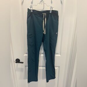 Figs Yola Skinny Scrub Pants™ women's Caribbean blue